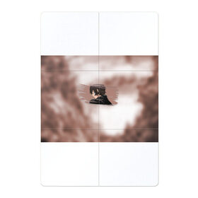 Магнитный плакат 2Х3 с принтом Дазай Осаму в Белгороде, Полимерный материал с магнитным слоем | 6 деталей размером 9*9 см | Тематика изображения на принте: bungou stray dogs | dazai | osamu | бродячие псы | великий | дазай | осаму