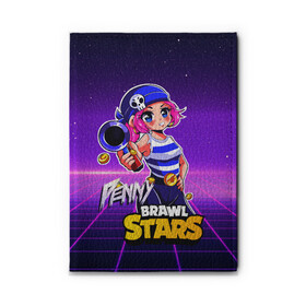 Обложка для автодокументов с принтом Penny Brawl Stars в Белгороде, натуральная кожа |  размер 19,9*13 см; внутри 4 больших “конверта” для документов и один маленький отдел — туда идеально встанут права | Тематика изображения на принте: anime | brawl | brawl stars | brawlstars | brawl_stars | panny | peny | аниме | бравл | бравлстарс | девочка | девочка в шкуре медведя | девушка | манга | пени | пини