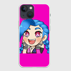 Чехол для iPhone 13 mini с принтом Cute Anime JINX в Белгороде,  |  | аниме | девочка | милашка | няшка | рисовка