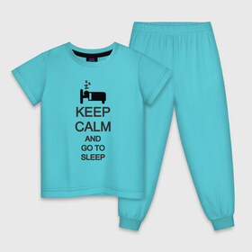 Детская пижама хлопок с принтом KEEP CALM AND GO TO SLEEP в Белгороде, 100% хлопок |  брюки и футболка прямого кроя, без карманов, на брюках мягкая резинка на поясе и по низу штанин
 | go to sleep | keep | keep calm | keep calm and | keep calm and go | keep calm and go to | keep calm and go to sleep | иди спать | сохраняй спокойствие | сохраняй спокойствие и иди спать