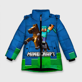Зимняя куртка для девочек 3D с принтом Minecraft Майнкрафт в Белгороде, ткань верха — 100% полиэстер; подклад — 100% полиэстер, утеплитель — 100% полиэстер. | длина ниже бедра, удлиненная спинка, воротник стойка и отстегивающийся капюшон. Есть боковые карманы с листочкой на кнопках, утяжки по низу изделия и внутренний карман на молнии. 

Предусмотрены светоотражающий принт на спинке, радужный светоотражающий элемент на пуллере молнии и на резинке для утяжки. | creeper | dungeons | earth | game | minecraft | minecraft earth | блоки | грифер | игры | квадраты | компьютерная игра | крипер | маинкрафт | майн | майнкравт | майнкрафт