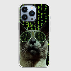 Чехол для iPhone 13 Pro с принтом КОТ в Белгороде,  |  | животные | зайка | заяц | звери | зевающий кот | кися | кот | котенок | котики | коты | кричащий кот | кролик | минимализм | питомцы | прикольные картинки