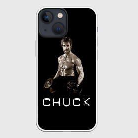Чехол для iPhone 13 mini с принтом Чак Норис в Белгороде,  |  | chuck | актер | боевые искусства | карате | качалка | качек | силач | спорт | техасский рейнджер | чак норис