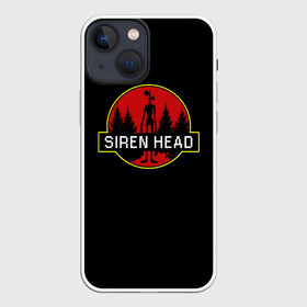 Чехол для iPhone 13 mini с принтом Siren Head в Белгороде,  |  | siren head | игра | лес | монстр | персонаж | сирена | сиреноголовый | чудовище