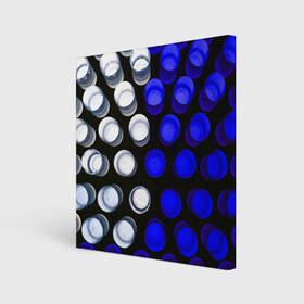 Холст квадратный с принтом GGGelt в Белгороде, 100% ПВХ |  | Тематика изображения на принте: abstraction | blue | circles | light | shapes | white | абстракция | белый | круги | свет | синий | формы