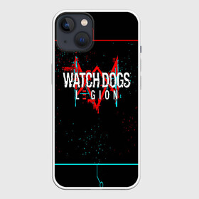 Чехол для iPhone 13 с принтом WATCH DOGS LEGION в Белгороде,  |  | ded sec | fox | hacker | legion | watch dogs | watch dogs 2 | watch dogs legion | легион | хакер