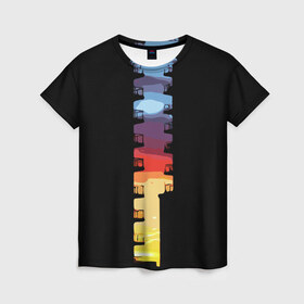 Женская футболка 3D с принтом Балконы в Белгороде, 100% полиэфир ( синтетическое хлопкоподобное полотно) | прямой крой, круглый вырез горловины, длина до линии бедер | квартиры | многоэтажки | небо | панельки | уличная эстетика | этаж | этажи