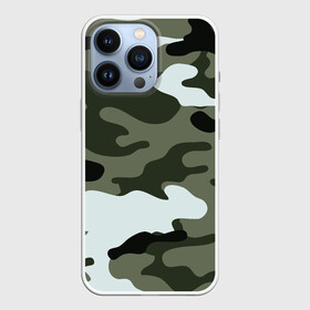 Чехол для iPhone 13 Pro с принтом camouflage 2 в Белгороде,  |  | Тематика изображения на принте: армия россии | войска | камуфляж | орнамент | узор