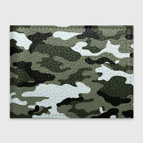Обложка для студенческого билета с принтом camouflage 2 в Белгороде, натуральная кожа | Размер: 11*8 см; Печать на всей внешней стороне | Тематика изображения на принте: армия россии | войска | камуфляж | орнамент | узор
