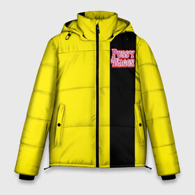 Мужская зимняя куртка 3D с принтом Kill Bill - Pussy Wagon в Белгороде, верх — 100% полиэстер; подкладка — 100% полиэстер; утеплитель — 100% полиэстер | длина ниже бедра, свободный силуэт Оверсайз. Есть воротник-стойка, отстегивающийся капюшон и ветрозащитная планка. 

Боковые карманы с листочкой на кнопках и внутренний карман на молнии. | kill bill | pickup | pussy | pussy wagon | tarantino | wagon | квентин тарантино | пикап | пусси вагон | тарантино