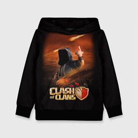 Детская толстовка 3D с принтом Clash of Clans в Белгороде, 100% полиэстер | двухслойный капюшон со шнурком для регулировки, мягкие манжеты на рукавах и по низу толстовки, спереди карман-кенгуру с мягким внутренним слоем | Тематика изображения на принте: clash of clans | clash royale | game | supercell | детская | детям | игра | клаш оф кланс | клаш оф кленс | клеш оф кленс | клэш оф кланс | компьютерная игра | пекка