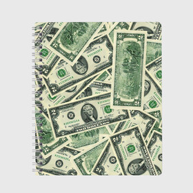 Тетрадь с принтом Доллар в Белгороде, 100% бумага | 48 листов, плотность листов — 60 г/м2, плотность картонной обложки — 250 г/м2. Листы скреплены сбоку удобной пружинной спиралью. Уголки страниц и обложки скругленные. Цвет линий — светло-серый
 | 100 долларов | арт | банкноты | валюта | деньги | доллар | зеленый | рисунок | сто | сто долларов
