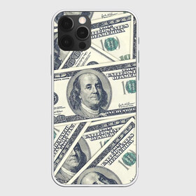 Чехол для iPhone 12 Pro Max с принтом Доллары в Белгороде, Силикон |  | 100 долларов | арт | банкноты | валюта | деньги | доллары | зеленый | зелень | сто | сто долларов