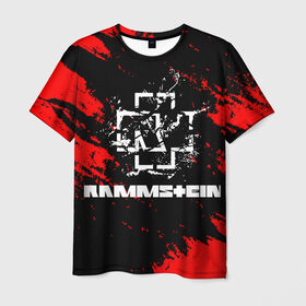 Мужская футболка 3D с принтом Rammstein. в Белгороде, 100% полиэфир | прямой крой, круглый вырез горловины, длина до линии бедер | music | rammstein | rock | индастриал метал | метал группа | музыка | музыкальная группа | немецкая метал группа | рамштайн | рок | хард рок