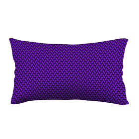 Подушка 3D антистресс с принтом Dorri в Белгороде, наволочка — 100% полиэстер, наполнитель — вспененный полистирол | состоит из подушки и наволочки на молнии | Тематика изображения на принте: abstraction | pattern | purple | shapes | абстракция | паттерн | фиолетовый | формы