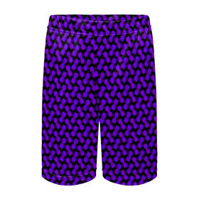 Детские спортивные шорты 3D с принтом Dorri в Белгороде,  100% полиэстер
 | пояс оформлен широкой мягкой резинкой, ткань тянется
 | abstraction | pattern | purple | shapes | абстракция | паттерн | фиолетовый | формы