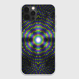 Чехол для iPhone 12 Pro Max с принтом Illusion в Белгороде, Силикон |  | abstraction | colorful | illusion | pattern | stereo | абстракция | иллюзия | разноцветный | стерео | узор