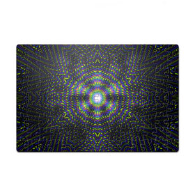 Пазл магнитный 126 элементов с принтом Illusion в Белгороде, полимерный материал с магнитным слоем | 126 деталей, размер изделия —  180*270 мм | abstraction | colorful | illusion | pattern | stereo | абстракция | иллюзия | разноцветный | стерео | узор