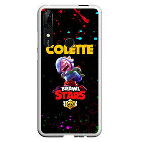 Чехол для Honor P Smart Z с принтом BRAWL STARS COLETTE. в Белгороде, Силикон | Область печати: задняя сторона чехла, без боковых панелей | Тематика изображения на принте: 8 bit | brawl stars | colette | crow | gale | leon | max | mecha | mecha crow | mr.p | sally leon | shark | tara | virus 8 bit | werewolf leon | акула | берли | бравл старс | ворон | коллет | макс | оборотень