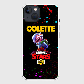 Чехол для iPhone 13 с принтом BRAWL STARS COLETTE. в Белгороде,  |  | 8 bit | brawl stars | colette | crow | gale | leon | max | mecha | mecha crow | mr.p | sally leon | shark | tara | virus 8 bit | werewolf leon | акула | берли | бравл старс | ворон | коллет | макс | оборотень