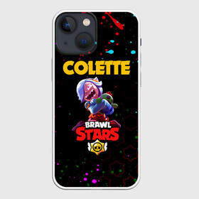 Чехол для iPhone 13 mini с принтом BRAWL STARS COLETTE. в Белгороде,  |  | 8 bit | brawl stars | colette | crow | gale | leon | max | mecha | mecha crow | mr.p | sally leon | shark | tara | virus 8 bit | werewolf leon | акула | берли | бравл старс | ворон | коллет | макс | оборотень