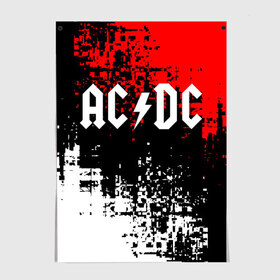 Постер с принтом AC/DC. в Белгороде, 100% бумага
 | бумага, плотность 150 мг. Матовая, но за счет высокого коэффициента гладкости имеет небольшой блеск и дает на свету блики, но в отличии от глянцевой бумаги не покрыта лаком | ac dc | music | rock | австралийская рок группа | ас дс | асдс | блюз рок | музыка | переменный ток постоянный ток | рок | рок н ролл | хард рок | эй си ди си