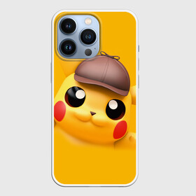 Чехол для iPhone 13 Pro с принтом Pikachu Pika Pika в Белгороде,  |  | pika | pikachu | аниме | детская | детям | игры | молния | мышка | мышь | пика | пикачу | покемон | покемоны