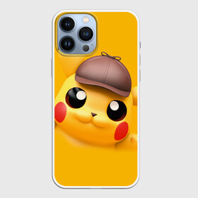 Чехол для iPhone 13 Pro Max с принтом Pikachu Pika Pika в Белгороде,  |  | pika | pikachu | аниме | детская | детям | игры | молния | мышка | мышь | пика | пикачу | покемон | покемоны