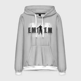 Мужская толстовка 3D с принтом EMINEM в Белгороде, 100% полиэстер | двухслойный капюшон со шнурком для регулировки, мягкие манжеты на рукавах и по низу толстовки, спереди карман-кенгуру с мягким внутренним слоем. | eminem | rap | актёр | американский рэпер | композитор | маршалл | продюсер | рэп | рэпер | эминем