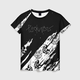 Женская футболка 3D с принтом PYROKINESIS. в Белгороде, 100% полиэфир ( синтетическое хлопкоподобное полотно) | прямой крой, круглый вырез горловины, длина до линии бедер | pyrokinesis | андрей пирокинезис | каждаябарбистерва | левый баттл | музыка | музыкант | пирокинезис | рэп | рэпер | хип хоп