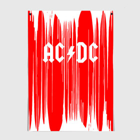 Постер с принтом AC/DC. в Белгороде, 100% бумага
 | бумага, плотность 150 мг. Матовая, но за счет высокого коэффициента гладкости имеет небольшой блеск и дает на свету блики, но в отличии от глянцевой бумаги не покрыта лаком | ac dc | music | rock | австралийская рок группа | ас дс | асдс | блюз рок | музыка | переменный ток постоянный ток | рок | рок н ролл | хард рок | эй си ди си