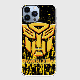 Чехол для iPhone 13 Pro Max с принтом Bumblebee. в Белгороде,  |  | автобот разведчик | автоботы | бамблби | боевик | кино | кино трансформеры | персонаж вселенной трансформеров | приключения | трансформеры | фантастика | фильмы