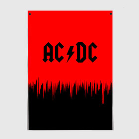 Постер с принтом AC/DC. в Белгороде, 100% бумага
 | бумага, плотность 150 мг. Матовая, но за счет высокого коэффициента гладкости имеет небольшой блеск и дает на свету блики, но в отличии от глянцевой бумаги не покрыта лаком | ac dc | music | rock | австралийская рок группа | ас дс | асдс | блюз рок | музыка | переменный ток постоянный ток | рок | рок н ролл | хард рок | эй си ди си