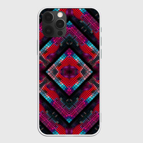 Чехол для iPhone 12 Pro Max с принтом Monna в Белгороде, Силикон |  | colorful | geometric | kaleidoscope | mosaic | pattern | rhombuses | squares | геометрический | калейдоскоп | квадраты | мозаика | разноцветный | ромбы | узор