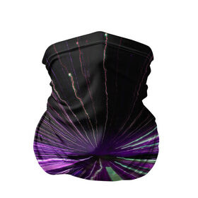 Бандана-труба 3D с принтом Rollo в Белгороде, 100% полиэстер, ткань с особыми свойствами — Activecool | плотность 150‒180 г/м2; хорошо тянется, но сохраняет форму | abstraction | blur | immersion | light | lines | long exposure | purple | абстракция | длинная выдержка | линии | погружение | размытость | свет | фиолетовый