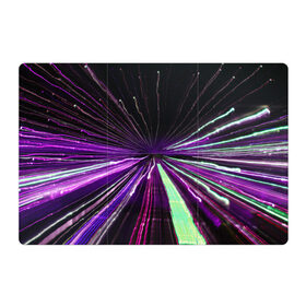 Магнитный плакат 3Х2 с принтом Rollo в Белгороде, Полимерный материал с магнитным слоем | 6 деталей размером 9*9 см | abstraction | blur | immersion | light | lines | long exposure | purple | абстракция | длинная выдержка | линии | погружение | размытость | свет | фиолетовый