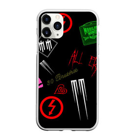Чехол для iPhone 11 Pro Max матовый с принтом Marilyn Manson в Белгороде, Силикон |  | marilyn manson | nothing records | известность | музыка | рок группа