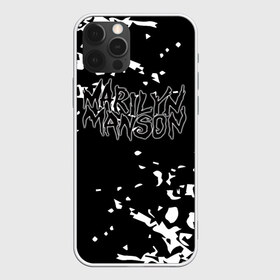 Чехол для iPhone 12 Pro Max с принтом Marilyn Manson в Белгороде, Силикон |  | marilyn manson | nothing records | известность | музыка | рок группа