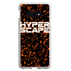 Чехол для Samsung S10E с принтом Hyper Scape в Белгороде, Силикон | Область печати: задняя сторона чехла, без боковых панелей | esport | games | hyper scape | twitch | игроки | игролюбители | игроманы | игры | киберспорт | королевская битва | корона | твич | хупер скайп | хупер скайпе