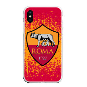 Чехол для iPhone XS Max матовый с принтом ROMA. в Белгороде, Силикон | Область печати: задняя сторона чехла, без боковых панелей | fc | football | football club | roma | sport | альба аудаче | итальянский футбольный клуб | рим | рома | спорт | уефа | униформа | фирменные цвета | фк | фк роман | фортитудо про рома | футбол | футбольный клуб