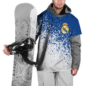 Накидка на куртку 3D с принтом REAL MADRID. в Белгороде, 100% полиэстер |  | Тематика изображения на принте: 