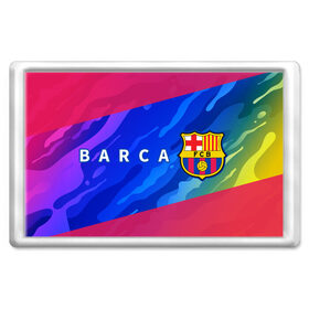 Магнит 45*70 с принтом BARCELONA / БАРСЕЛОНА в Белгороде, Пластик | Размер: 78*52 мм; Размер печати: 70*45 | barca | barcelona | barsa | barselona | fcb | logo | messi | барса | барселона | знак | клуб | лого | логотип | логотипы | месси | символ | символы | футбол | футбольная | футбольный