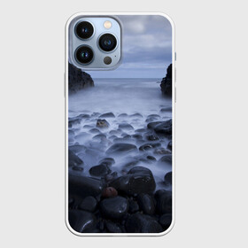 Чехол для iPhone 13 Pro Max с принтом Горные породы в Белгороде,  |  | Тематика изображения на принте: rocks | горные породы | камень | камни | камушки | море | моря | небеса | небо | облака | облако | океан | скала | скалы | туман | туманный | туманы | туча | тучи