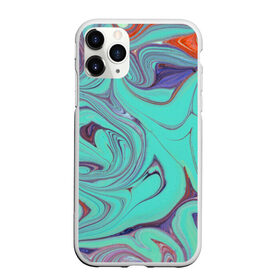 Чехол для iPhone 11 Pro Max матовый с принтом Olimpius в Белгороде, Силикон |  | abstraction | colorful | mixing | paint | stains | абстракция | краска | разводы | разноцветный | смешивание