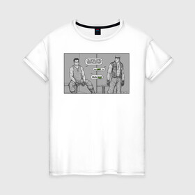 Женская футболка хлопок с принтом Ultramans в Белгороде, 100% хлопок | прямой крой, круглый вырез горловины, длина до линии бедер, слегка спущенное плечо | billy herrington | gachimuchi | lord of the locker room | ultraman | бодибилдинг