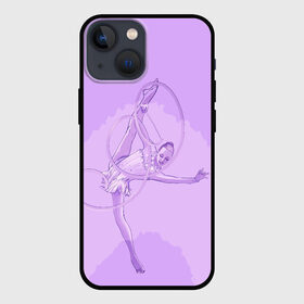 Чехол для iPhone 13 mini с принтом Гимнастика в Белгороде,  |  | gymnastics | rhythmic gymnastics | гимнастика | спорт | художественная гимнастика