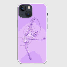 Чехол для iPhone 13 mini с принтом Гимнастика в Белгороде,  |  | gymnastics | rhythmic gymnastics | гимнастика | спорт | художественная гимнастика