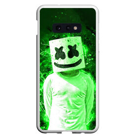 Чехол для Samsung S10E с принтом MARSHMELLO в Белгороде, Силикон | Область печати: задняя сторона чехла, без боковых панелей | fortnite | marshmallo | marshmallow | marshmello | marshmellow | маршмелло | маршмеллоу | розы | фортнайт