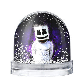 Снежный шар с принтом MARSHMELLO в Белгороде, Пластик | Изображение внутри шара печатается на глянцевой фотобумаге с двух сторон | fortnite | marshmallo | marshmallow | marshmello | marshmellow | маршмелло | маршмеллоу | розы | фортнайт