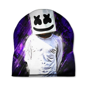 Шапка 3D с принтом MARSHMELLO в Белгороде, 100% полиэстер | универсальный размер, печать по всей поверхности изделия | fortnite | marshmallo | marshmallow | marshmello | marshmellow | маршмелло | маршмеллоу | розы | фортнайт